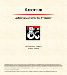 SaboteurCover