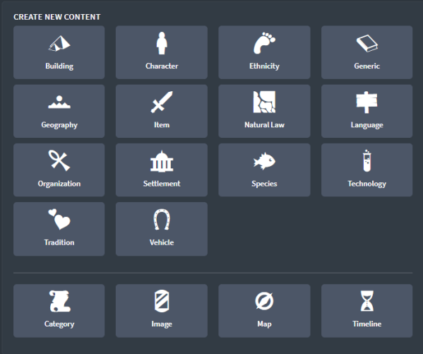 WorldAnvilCategories