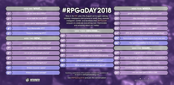 RPG-a-Day 2018